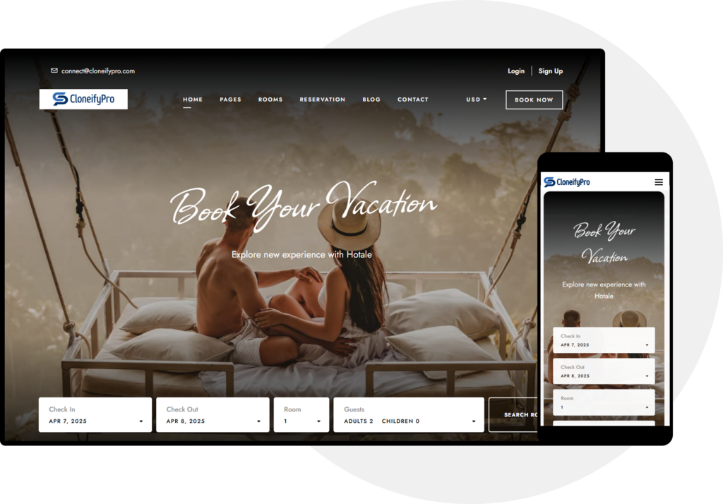Homeaway Clone Web Demo