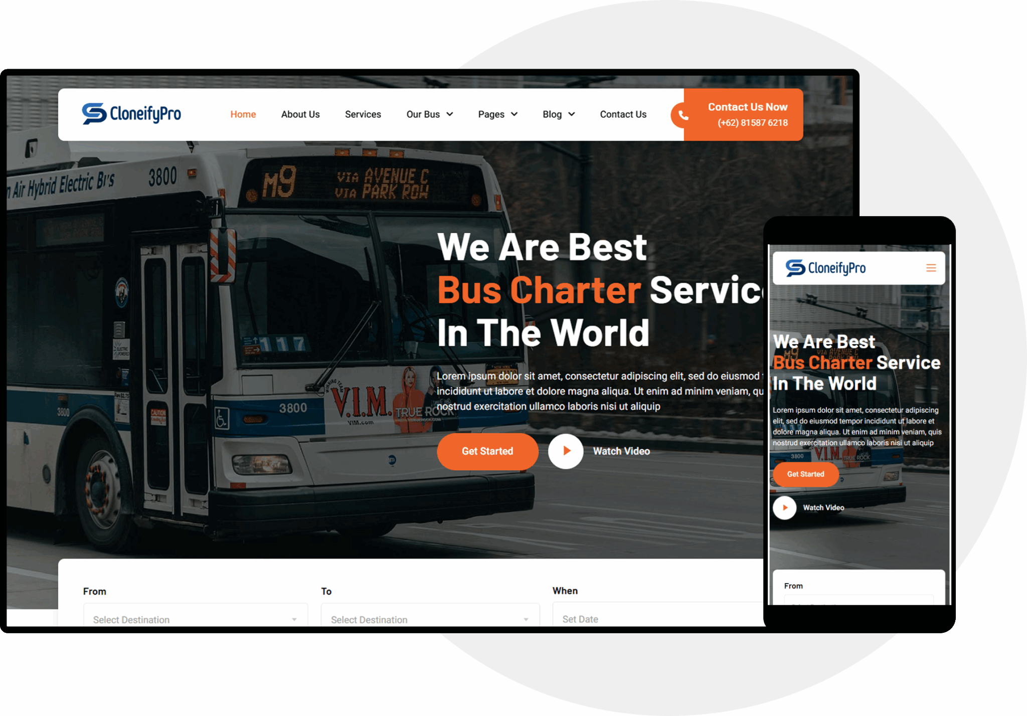 Flixbus Clone Web Demo