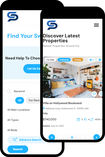 Trulia Clone Script Mobile Demo