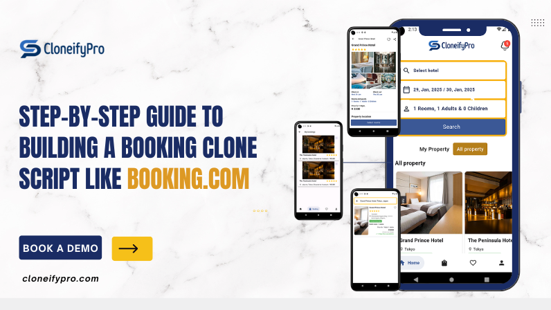 Booking Clone Script